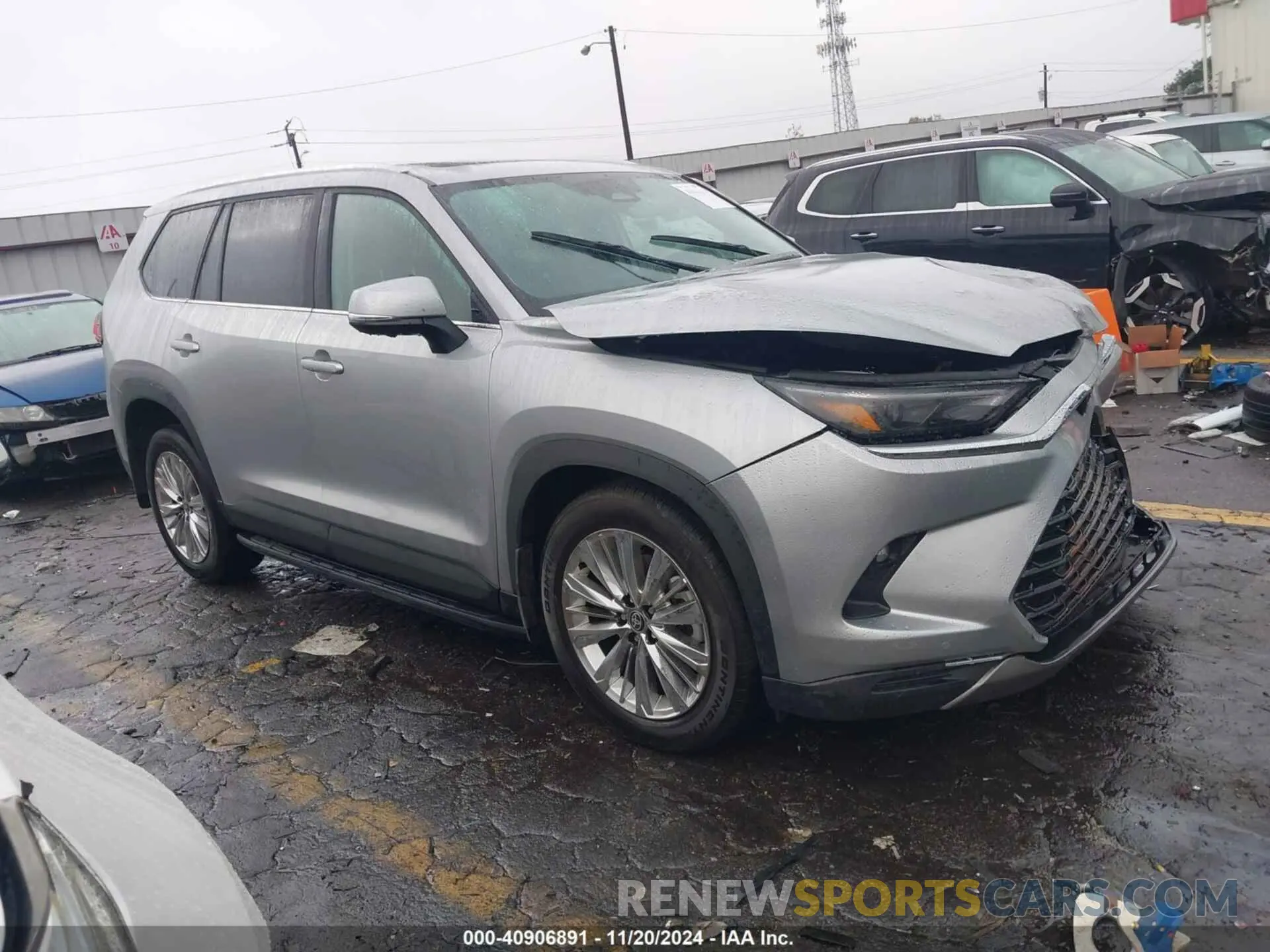 1 Photograph of a damaged car 5TDAAAB53RS048912 TOYOTA GRAND HIGHLANDER 2024