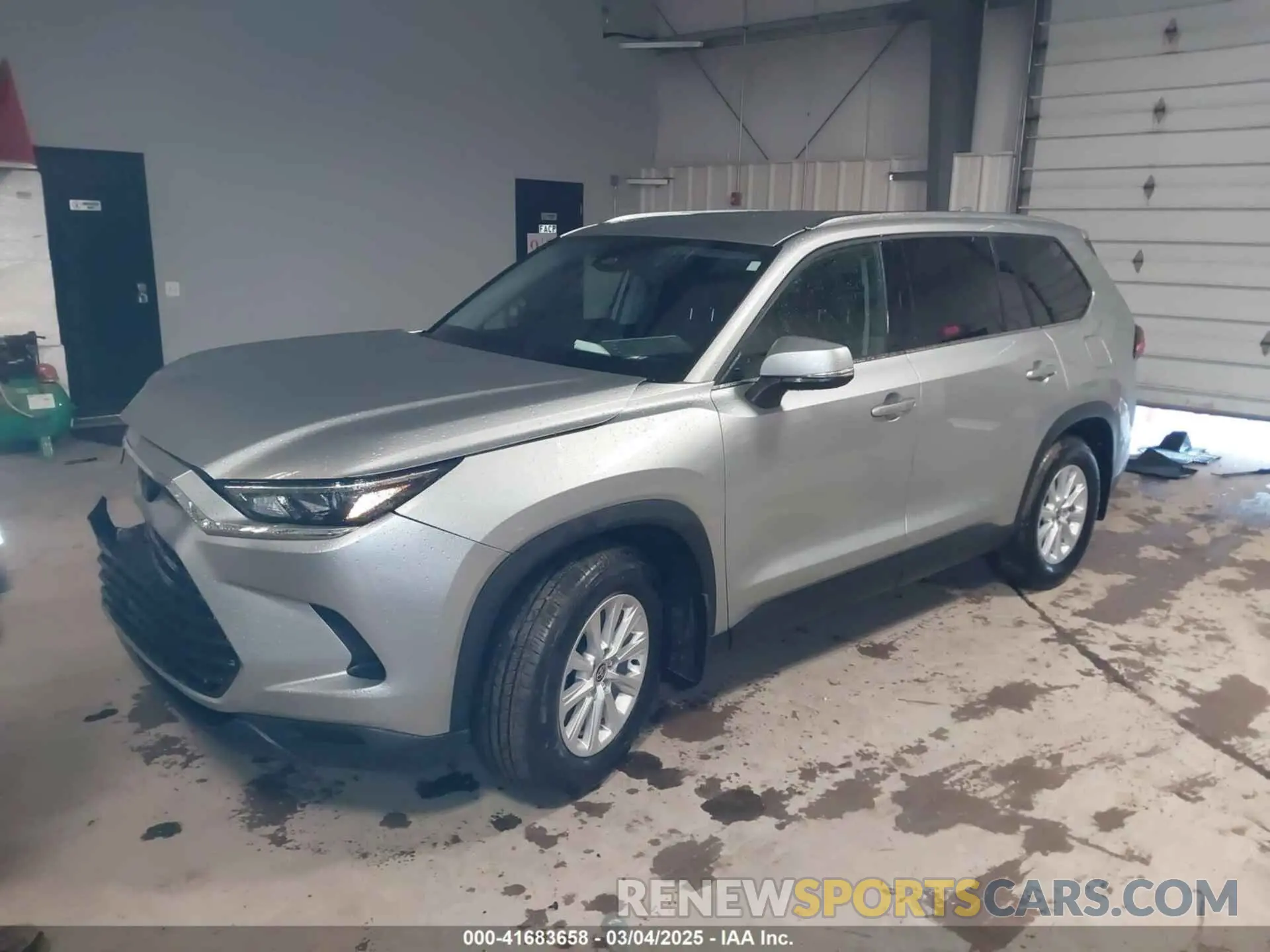 2 Фотография поврежденного автомобиля 5TDAAAB54RS060678 TOYOTA GRAND HIGHLANDER 2024
