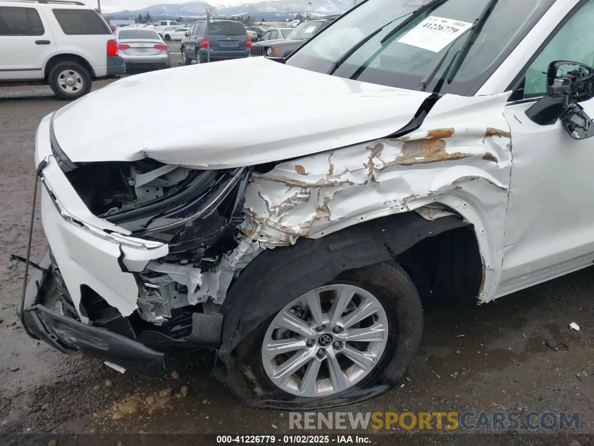 6 Photograph of a damaged car 5TDAAAB57RS034639 TOYOTA GRAND HIGHLANDER 2024