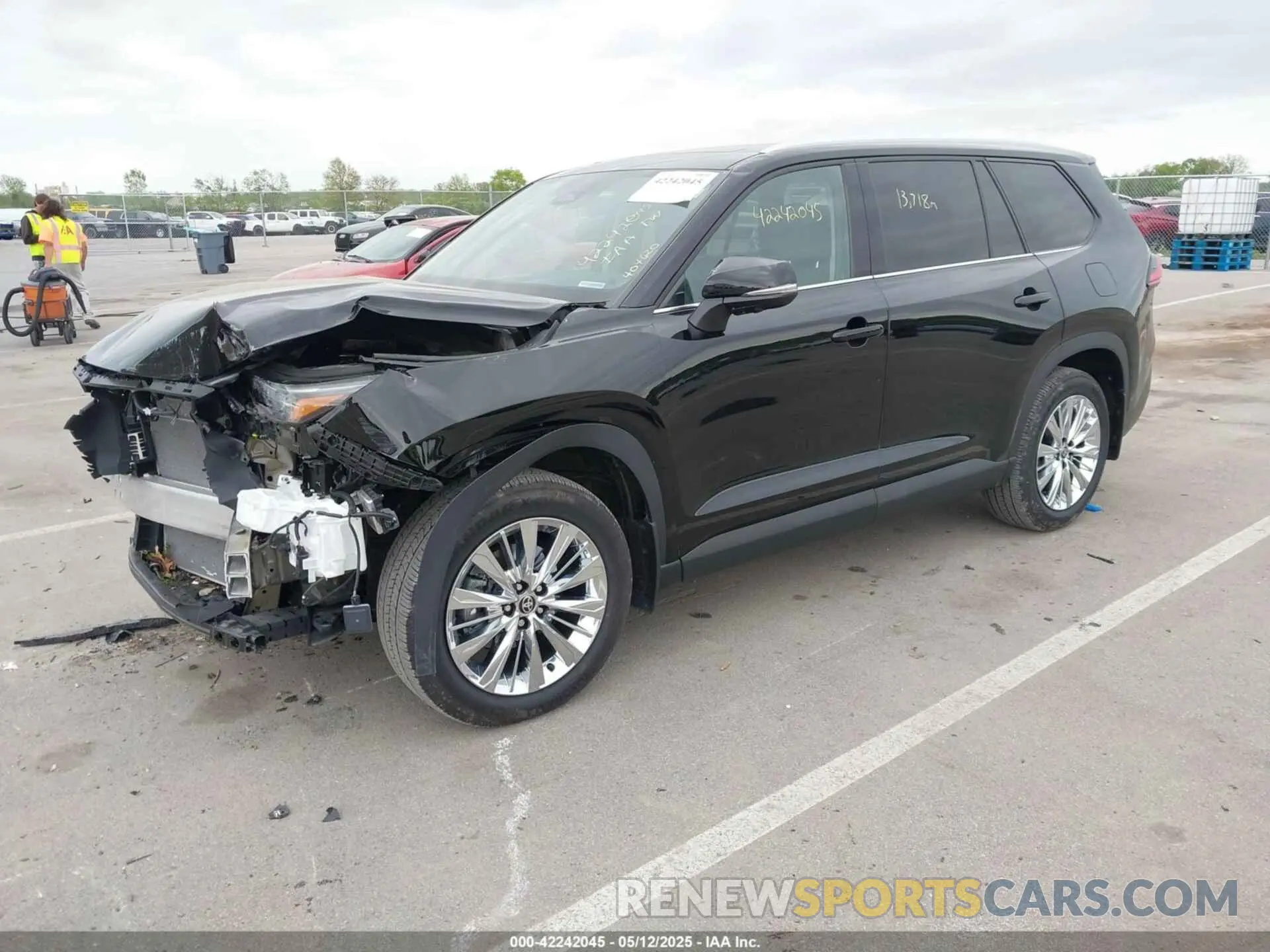 2 Фотография поврежденного автомобиля 5TDAAAB57RS050629 TOYOTA GRAND HIGHLANDER 2024