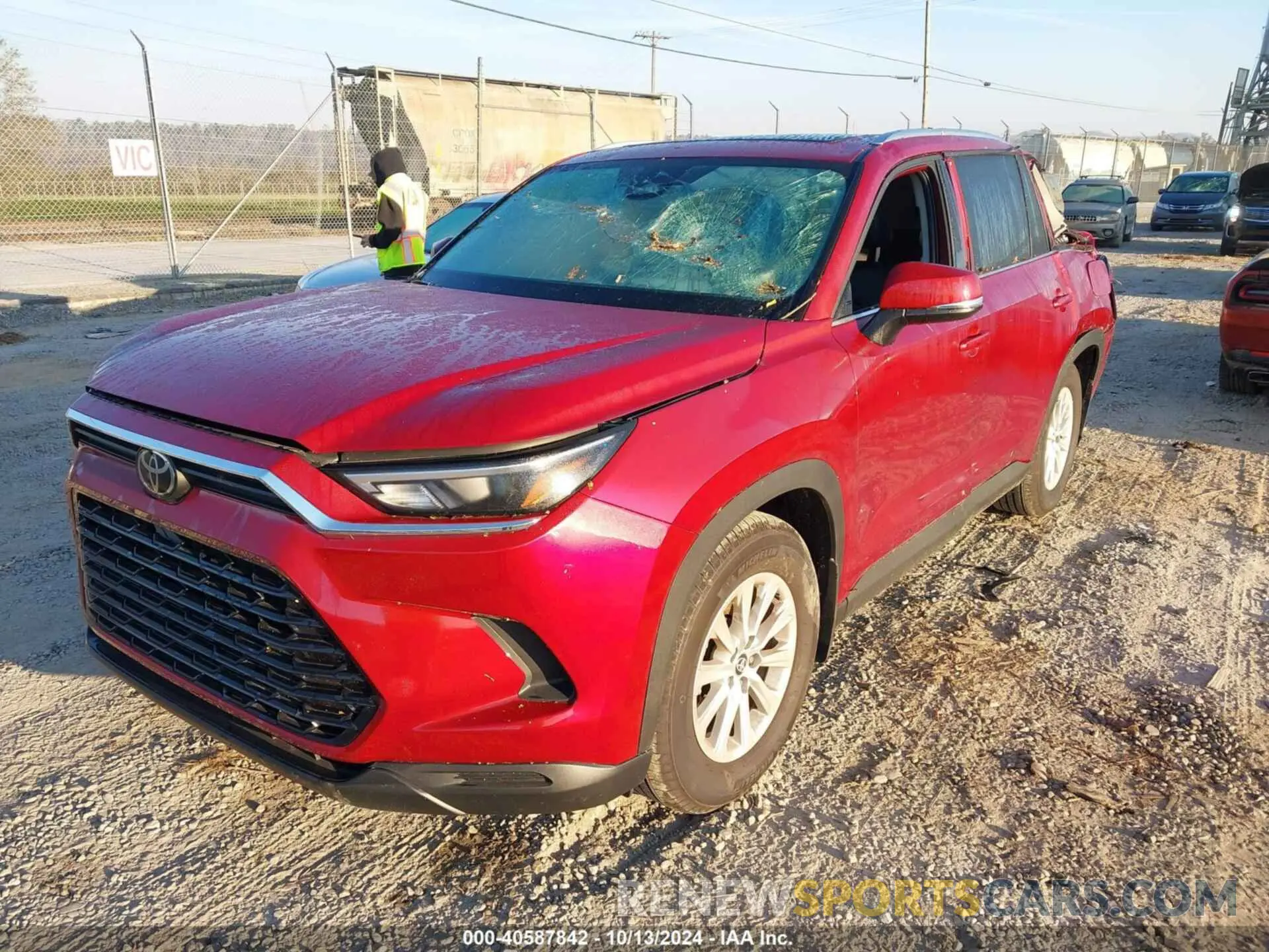 2 Photograph of a damaged car 5TDAAAB58RS024556 TOYOTA GRAND HIGHLANDER 2024