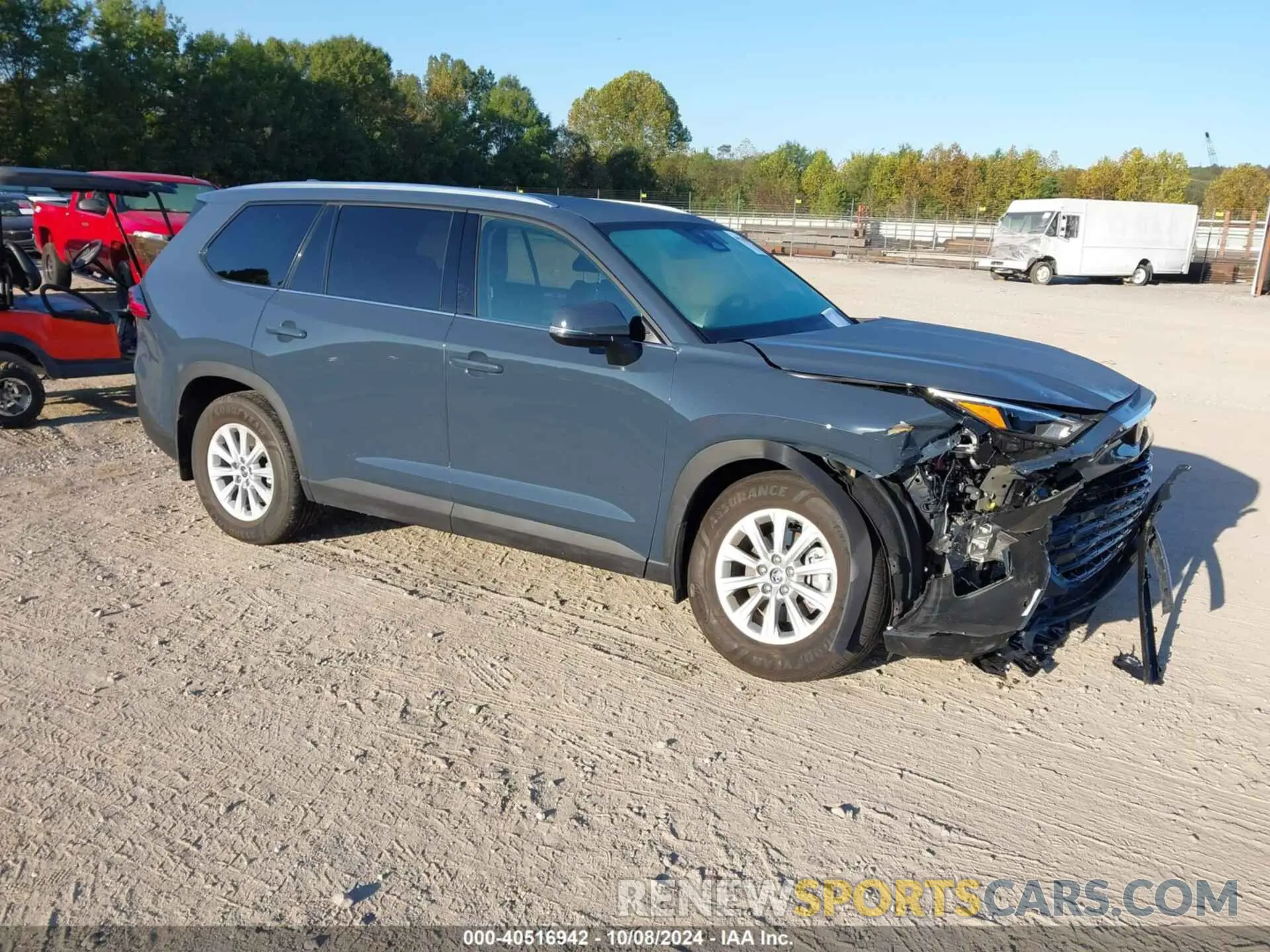1 Photograph of a damaged car 5TDAAAB59RS050390 TOYOTA GRAND HIGHLANDER 2024