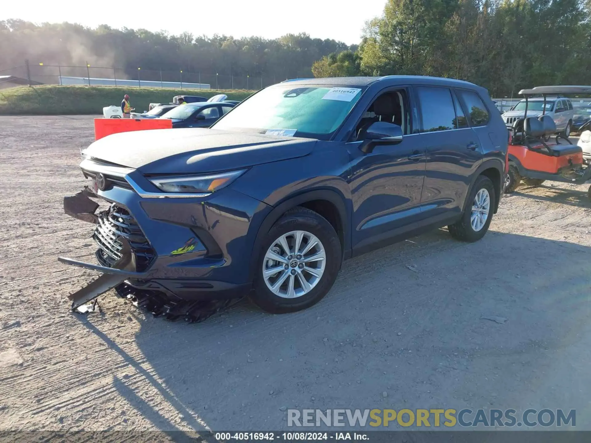 2 Photograph of a damaged car 5TDAAAB59RS050390 TOYOTA GRAND HIGHLANDER 2024
