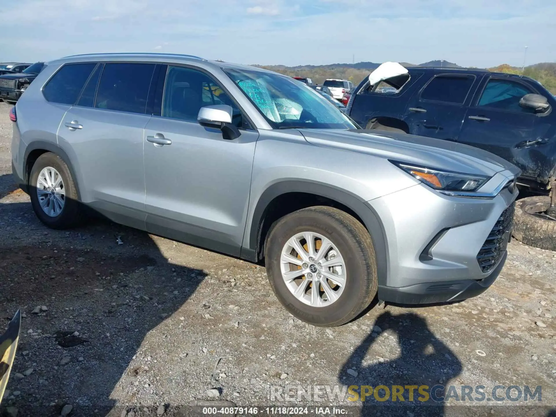1 Photograph of a damaged car 5TDAAAB5XRS044243 TOYOTA GRAND HIGHLANDER 2024