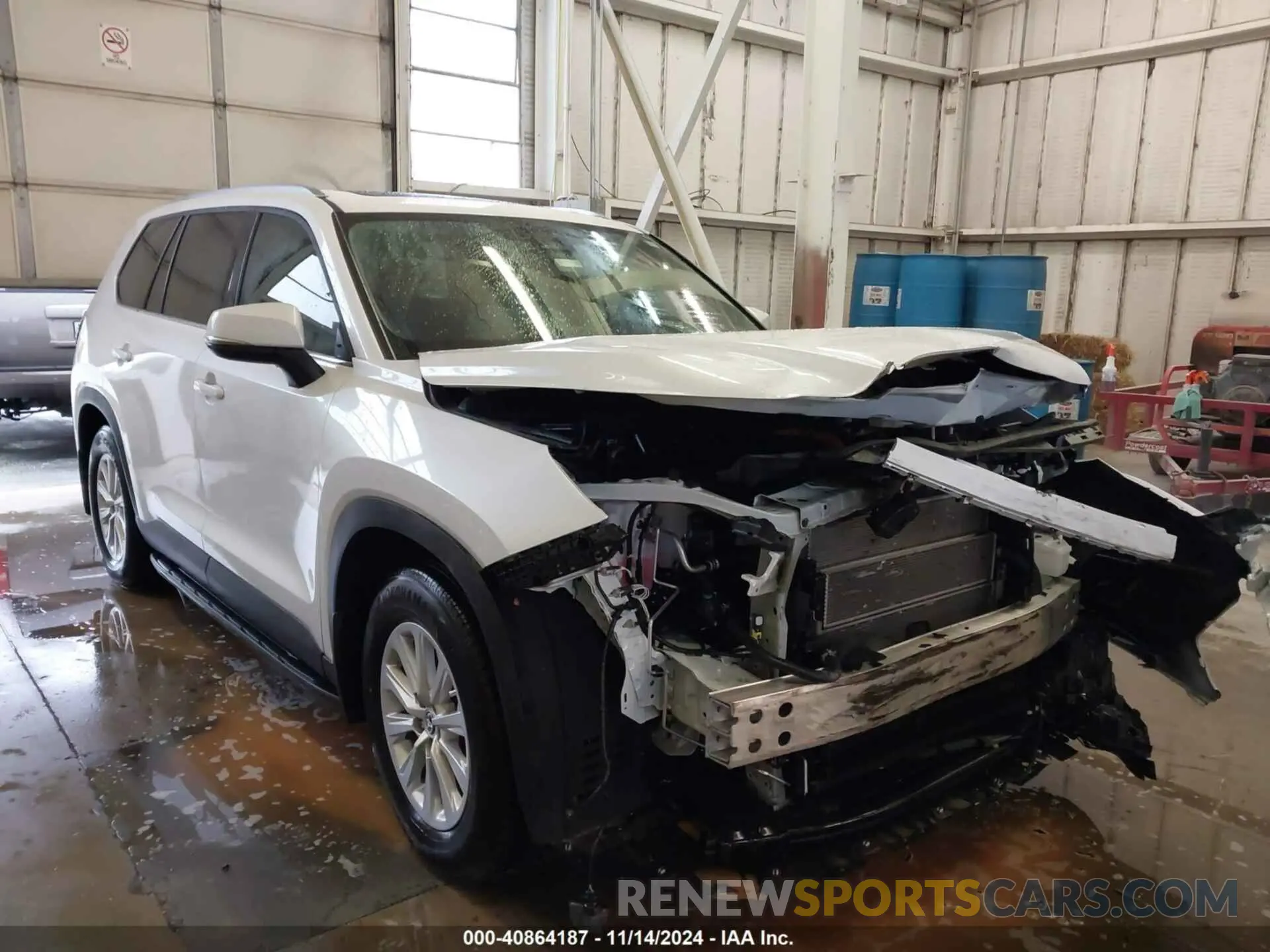 1 Фотография поврежденного автомобиля 5TDACAB51RS009505 TOYOTA GRAND HIGHLANDER 2024