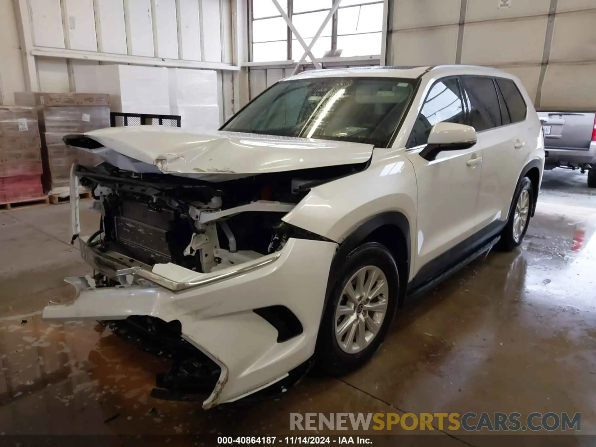 2 Фотография поврежденного автомобиля 5TDACAB51RS009505 TOYOTA GRAND HIGHLANDER 2024