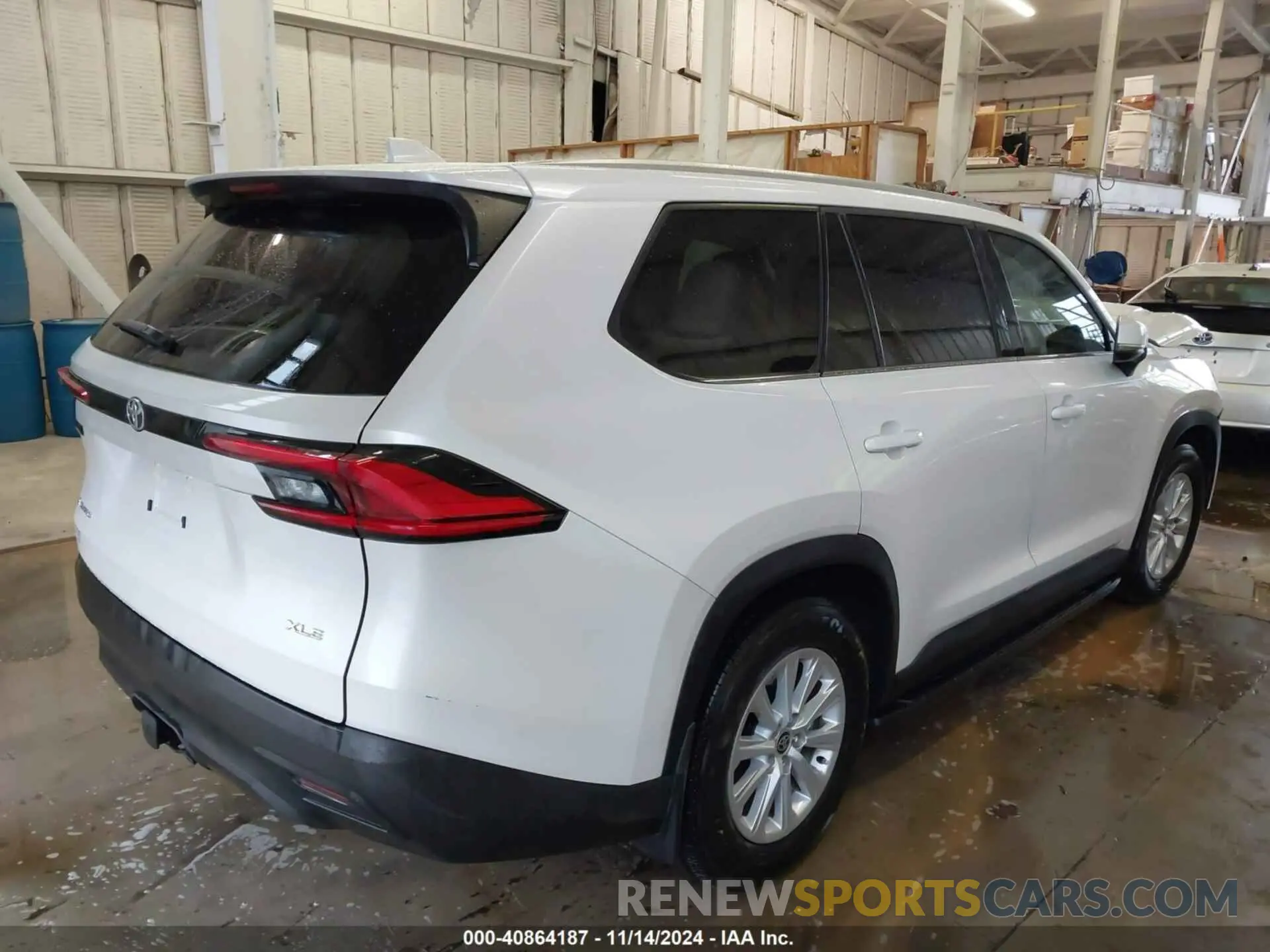 4 Фотография поврежденного автомобиля 5TDACAB51RS009505 TOYOTA GRAND HIGHLANDER 2024