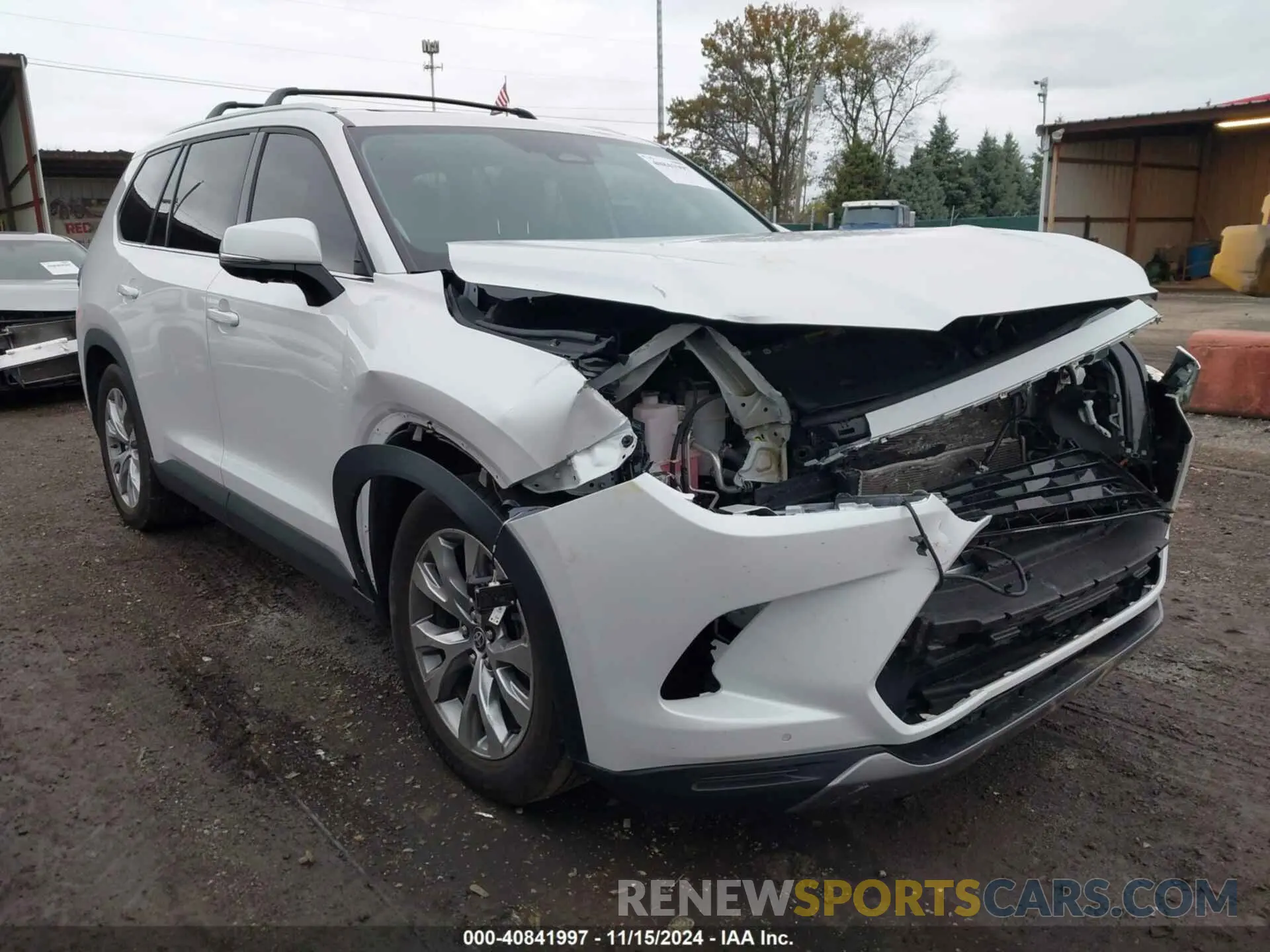 1 Photograph of a damaged car 5TDACAB52RS009786 TOYOTA GRAND HIGHLANDER 2024