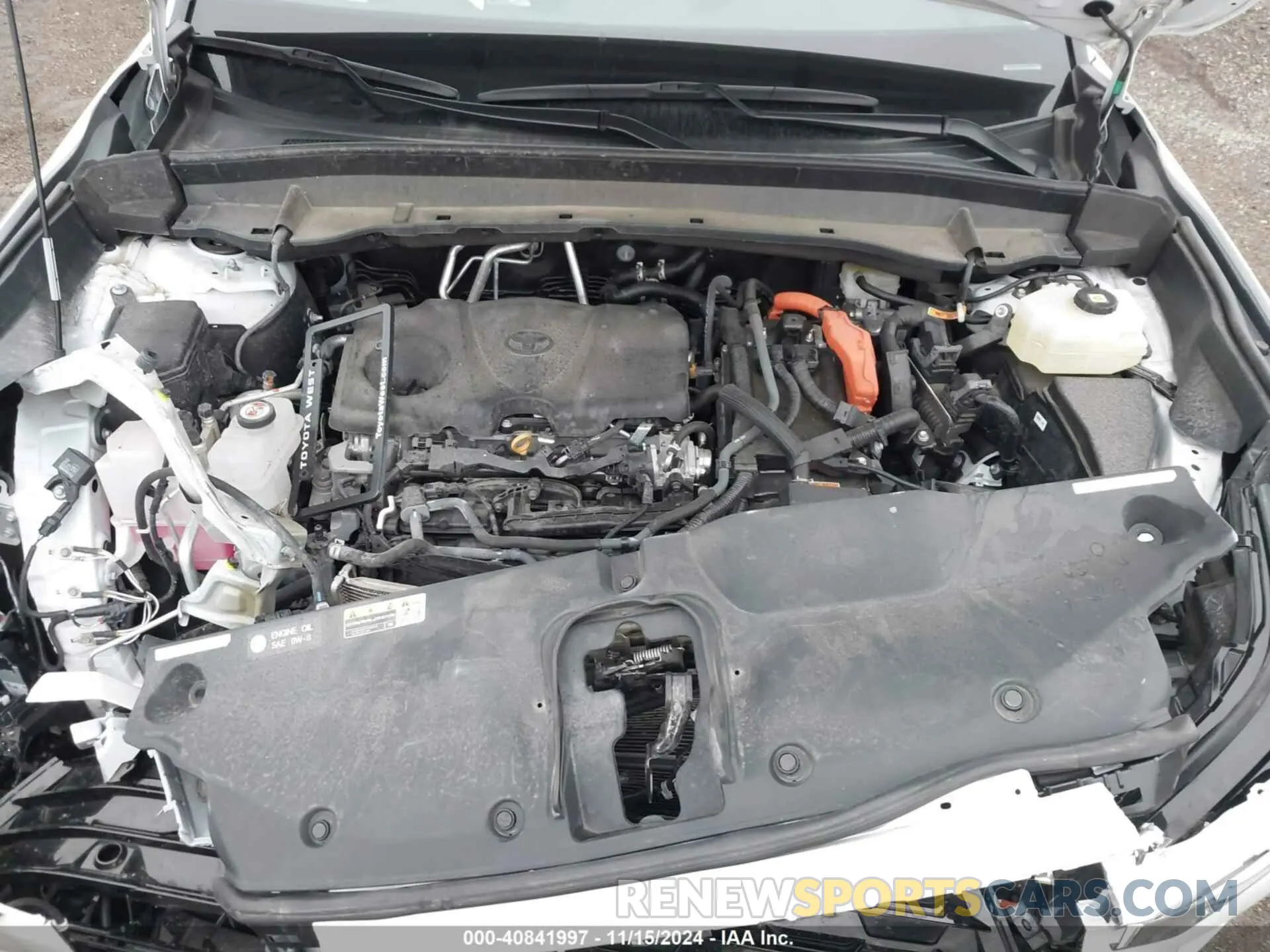 10 Photograph of a damaged car 5TDACAB52RS009786 TOYOTA GRAND HIGHLANDER 2024