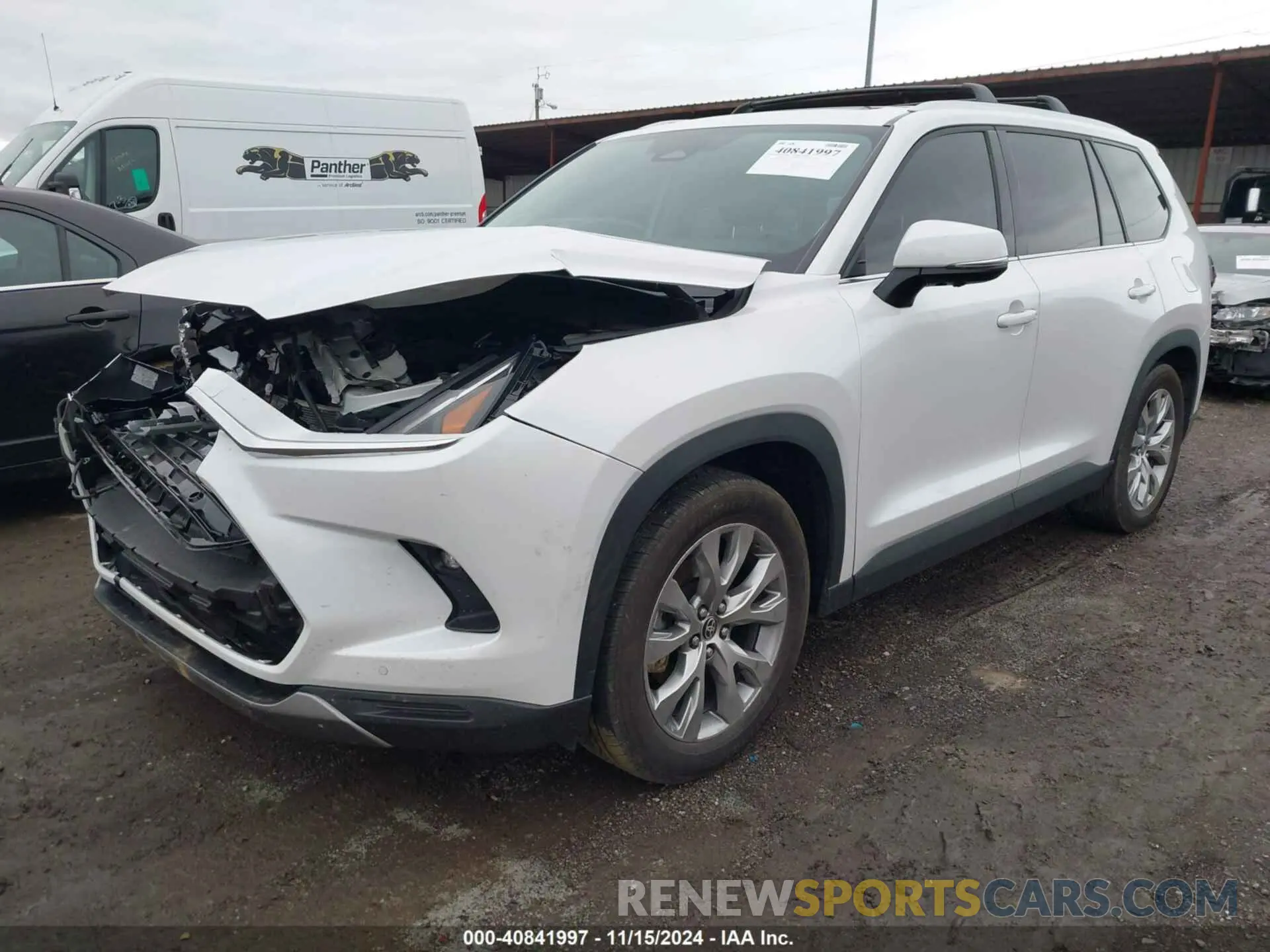 2 Photograph of a damaged car 5TDACAB52RS009786 TOYOTA GRAND HIGHLANDER 2024