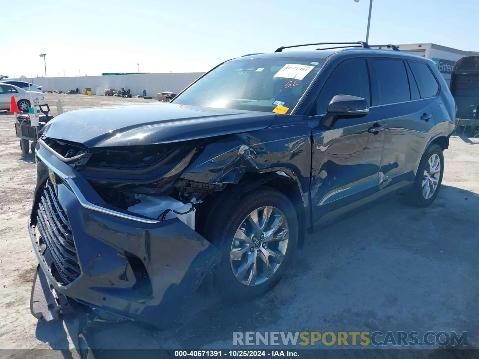 2 Фотография поврежденного автомобиля 5TDACAB53RS018786 TOYOTA GRAND HIGHLANDER 2024
