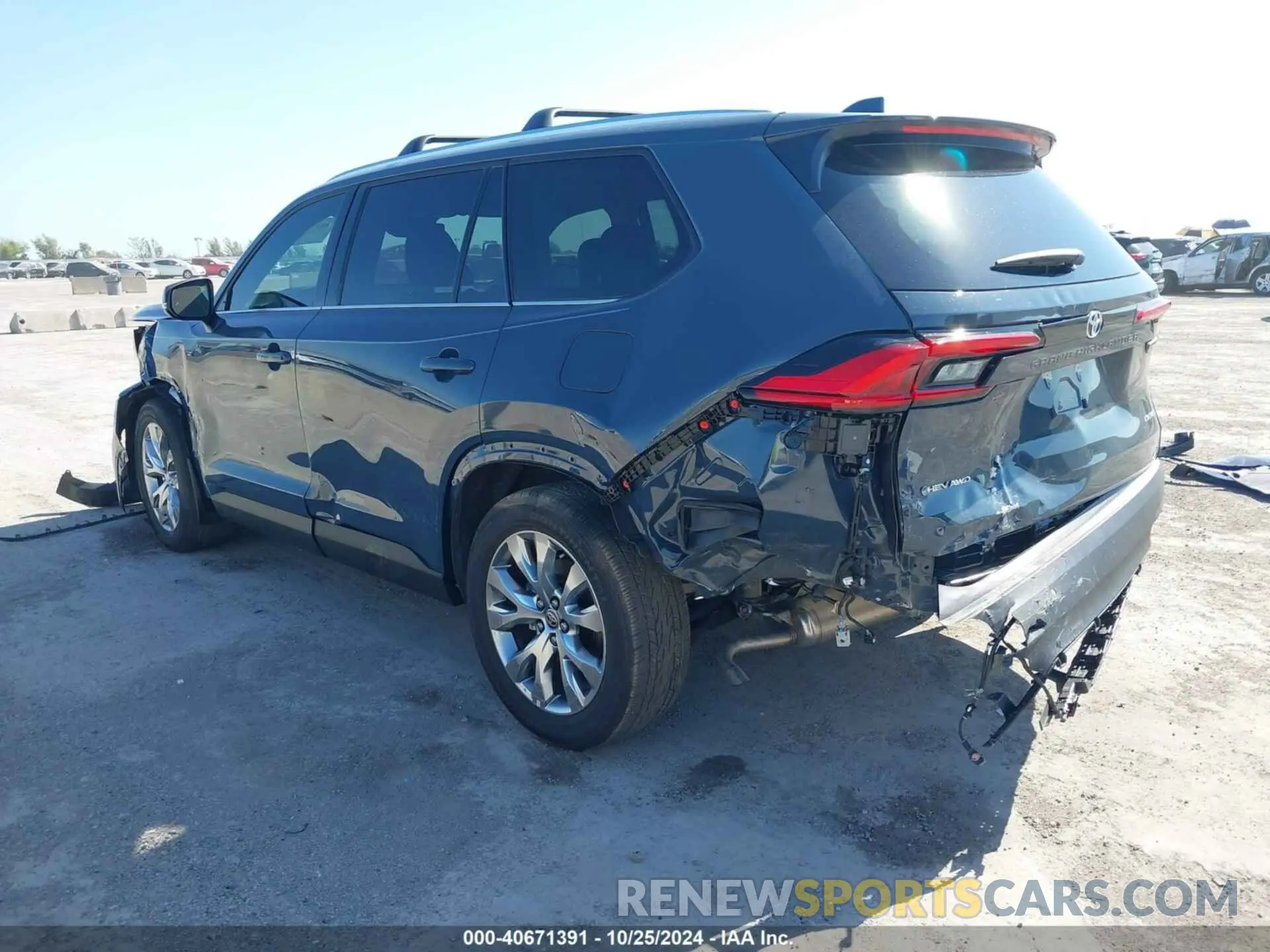 3 Фотография поврежденного автомобиля 5TDACAB53RS018786 TOYOTA GRAND HIGHLANDER 2024