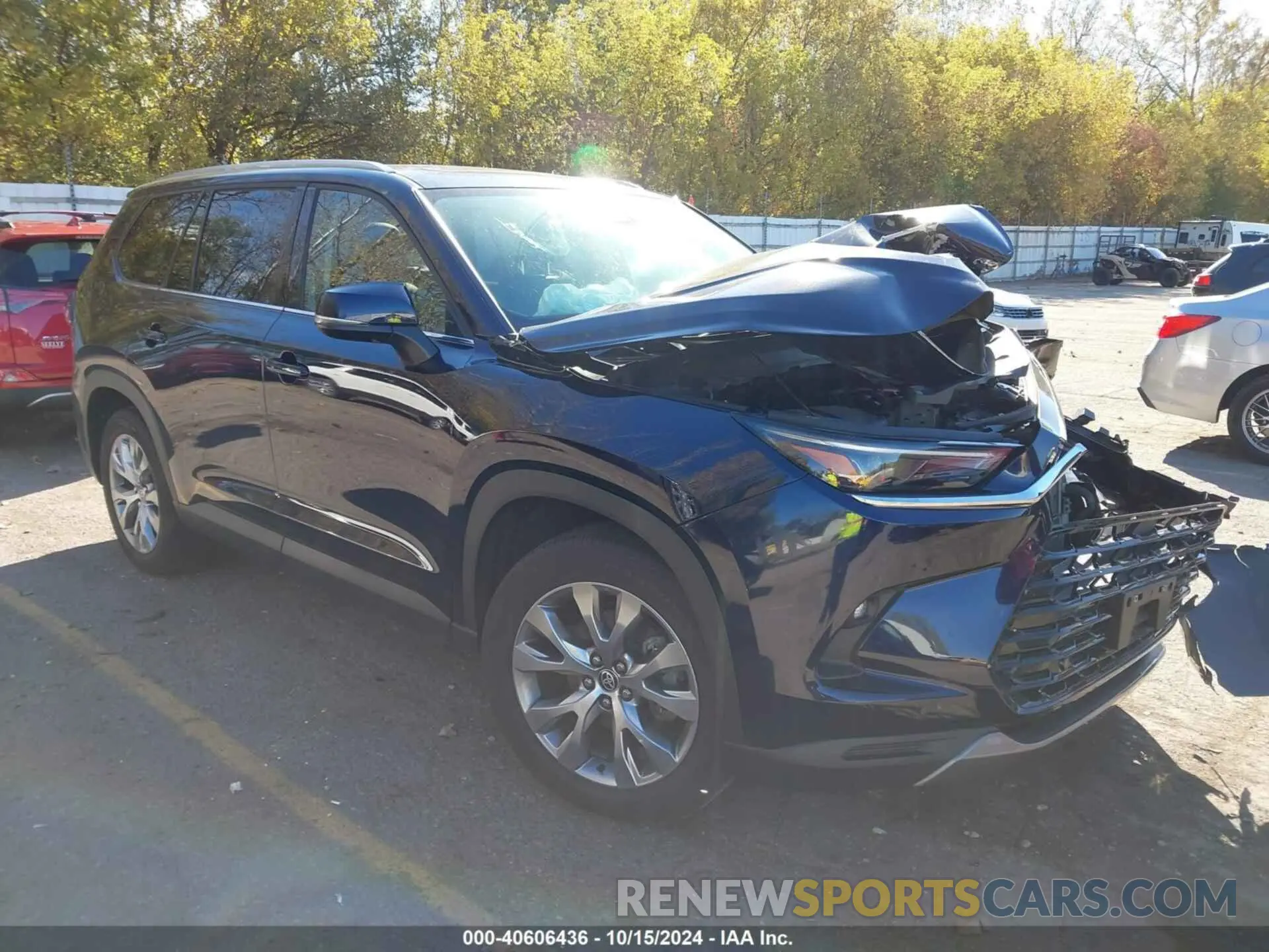 1 Photograph of a damaged car 5TDACAB54RS004749 TOYOTA GRAND HIGHLANDER 2024