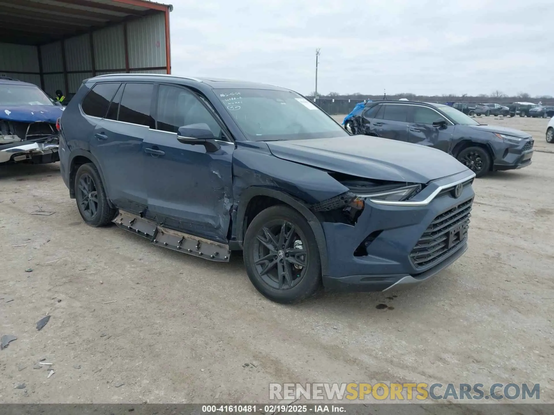 1 Photograph of a damaged car 5TDACAB54RS020546 TOYOTA GRAND HIGHLANDER 2024