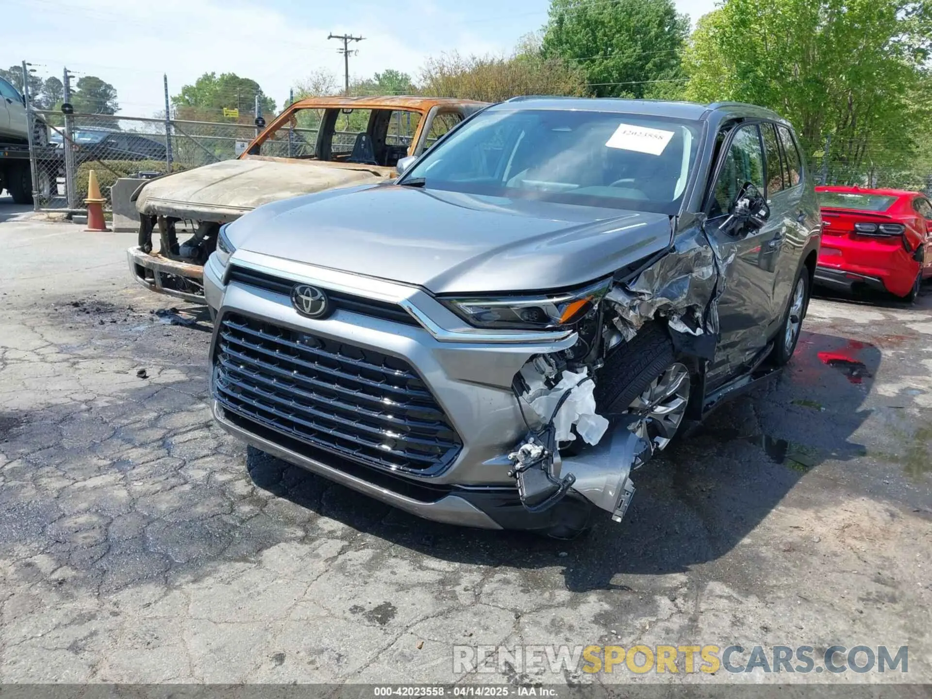 2 Фотография поврежденного автомобиля 5TDAAAB57SS073642 TOYOTA GRAND HIGHLANDER 2025