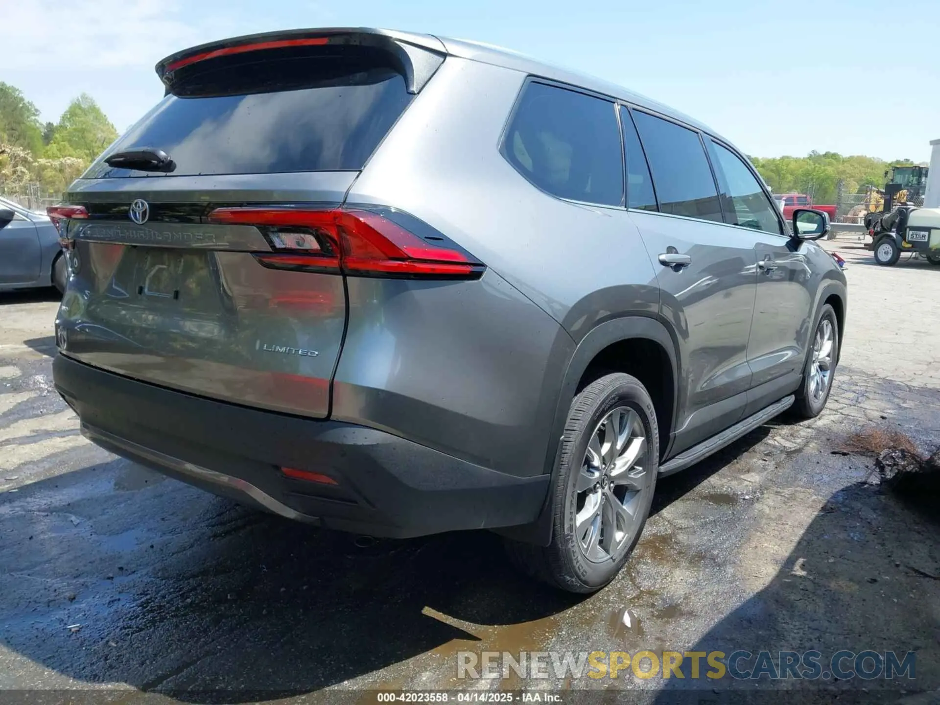 4 Фотография поврежденного автомобиля 5TDAAAB57SS073642 TOYOTA GRAND HIGHLANDER 2025