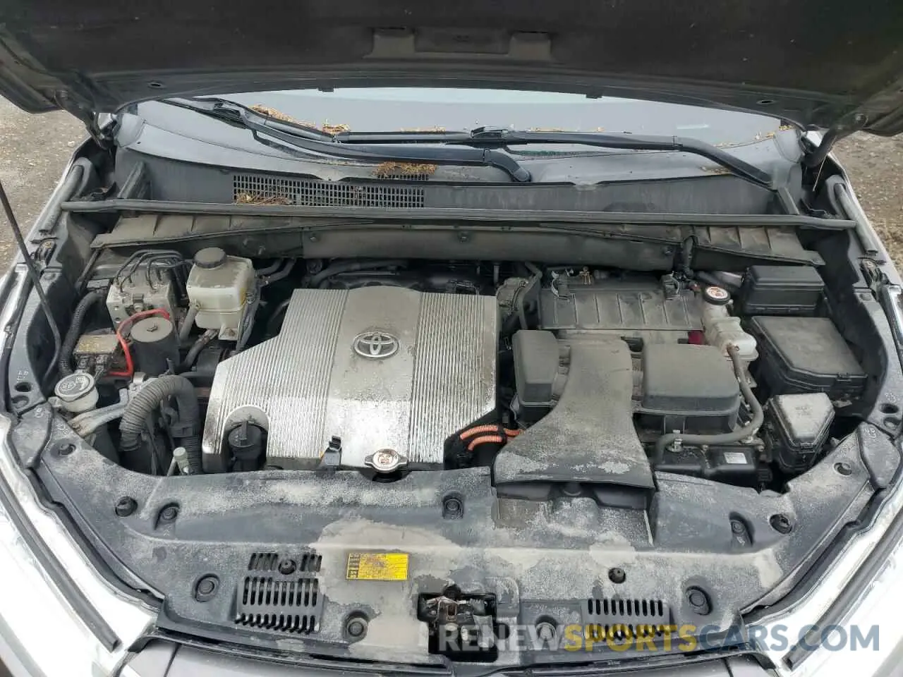 12 Фотография поврежденного автомобиля 5TDBGRFH4KS065908 TOYOTA HIGHLANDER 2019