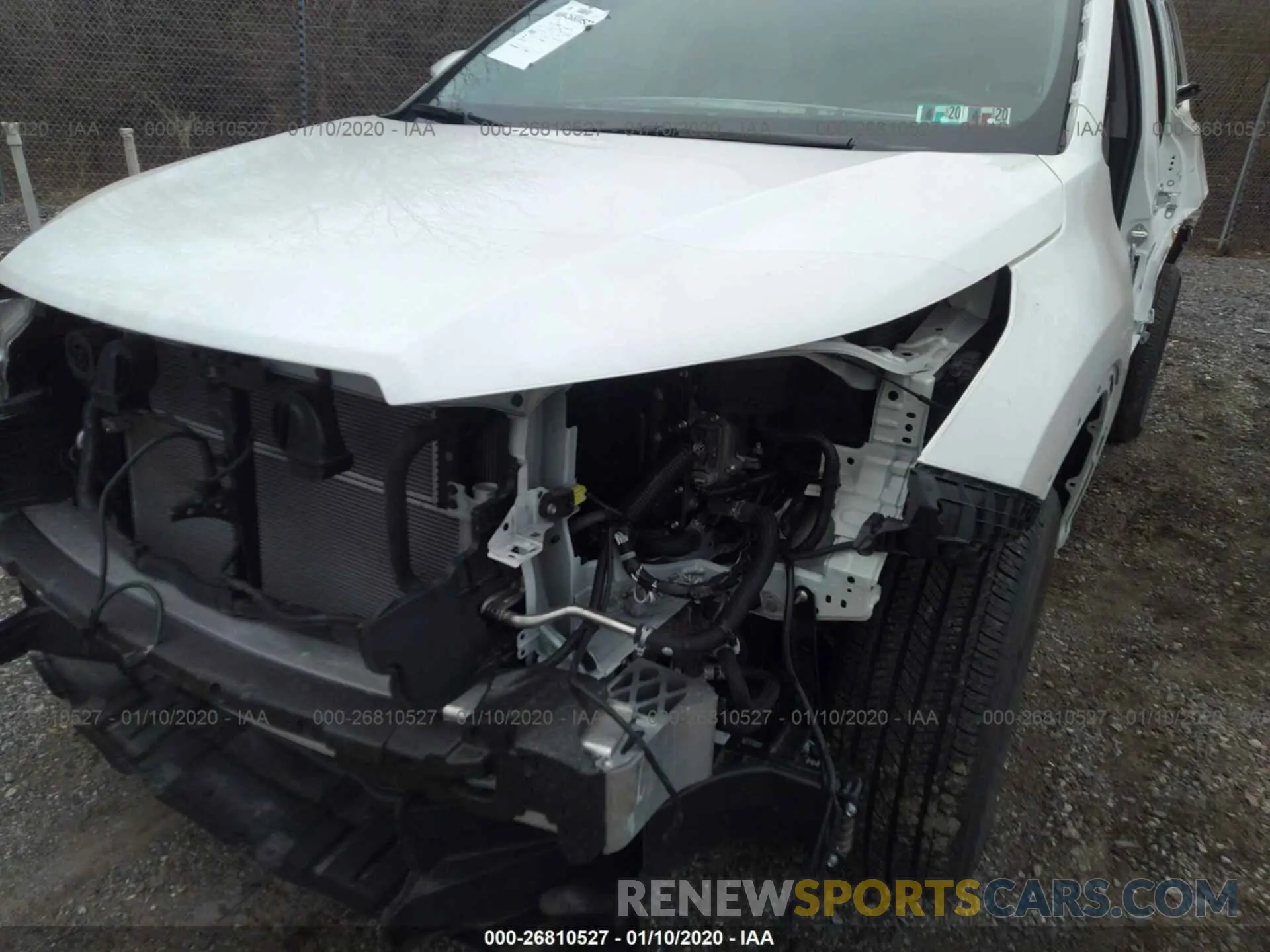 6 Photograph of a damaged car 5TDBGRFH5KS064251 TOYOTA HIGHLANDER 2019