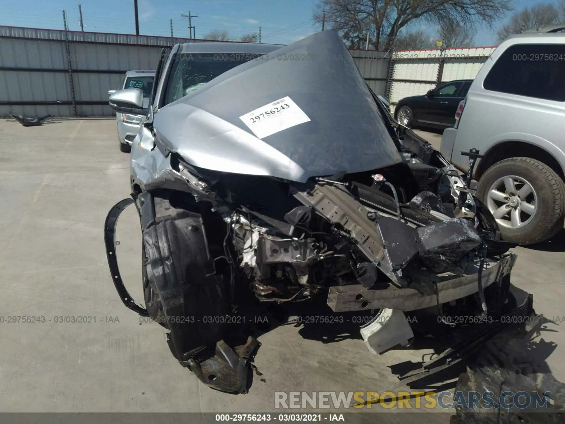 6 Фотография поврежденного автомобиля 5TDBZRFH1KS936158 TOYOTA HIGHLANDER 2019