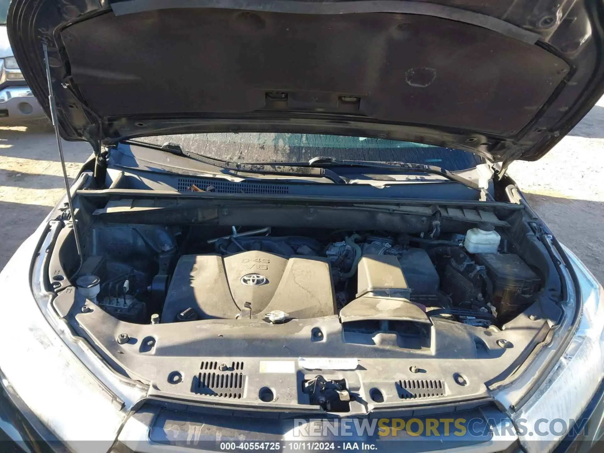 10 Фотография поврежденного автомобиля 5TDBZRFH2KS716916 TOYOTA HIGHLANDER 2019
