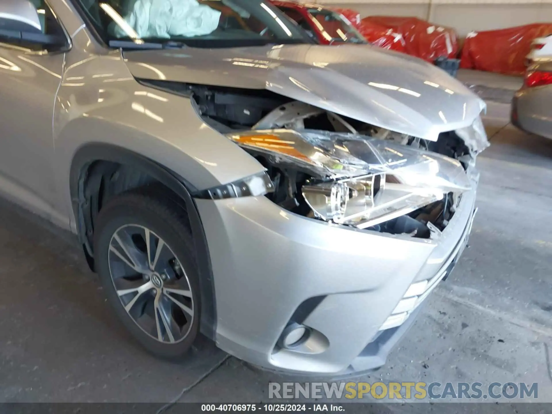 21 Фотография поврежденного автомобиля 5TDBZRFH2KS717533 TOYOTA HIGHLANDER 2019