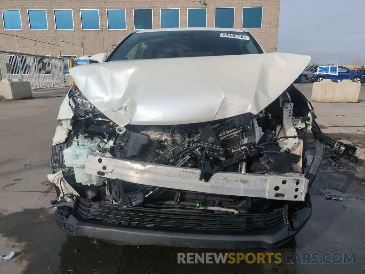 5 Photograph of a damaged car 5TDBZRFH2KS927680 TOYOTA HIGHLANDER 2019
