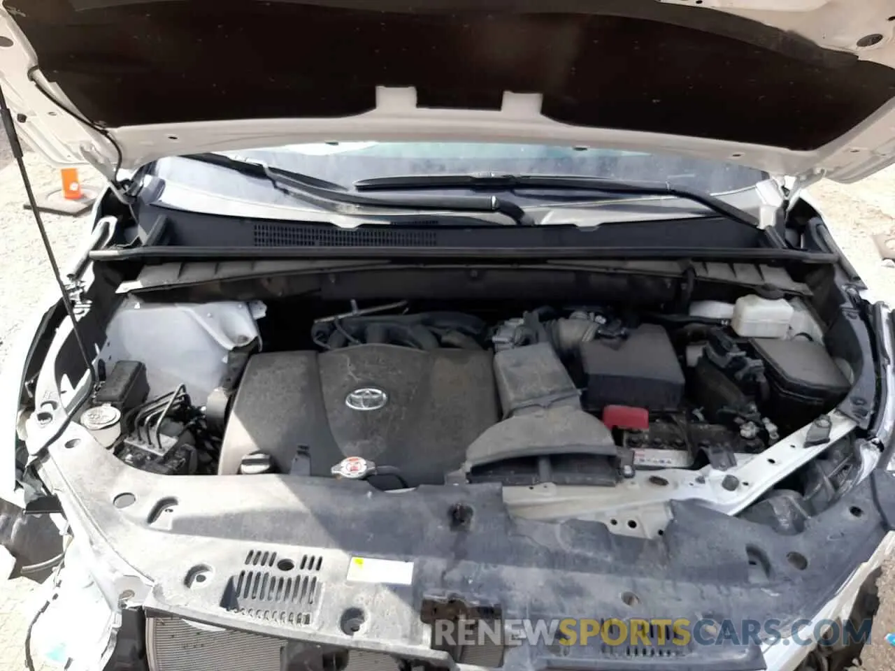 7 Фотография поврежденного автомобиля 5TDBZRFH3KS715418 TOYOTA HIGHLANDER 2019