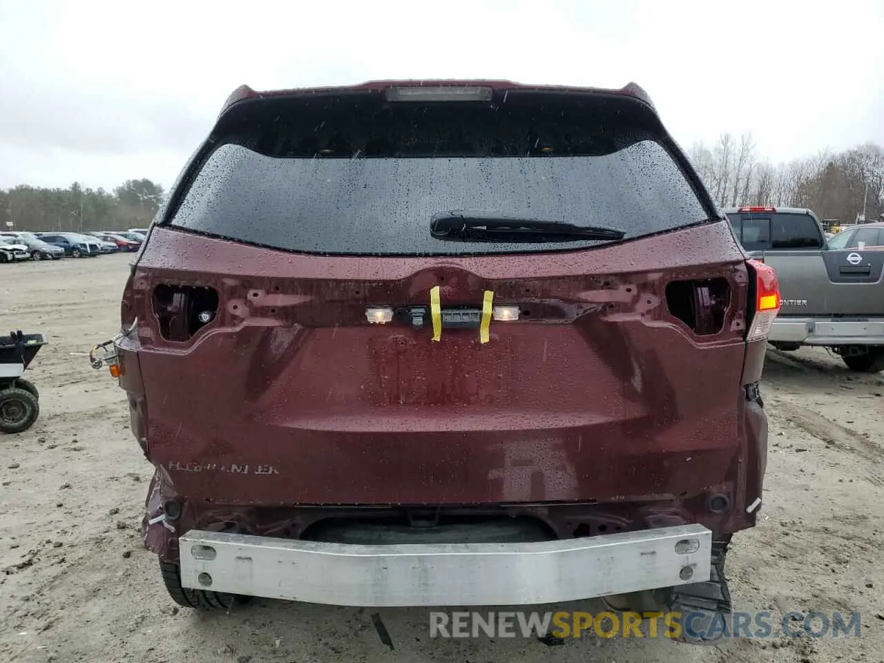 6 Фотография поврежденного автомобиля 5TDBZRFH4KS711202 TOYOTA HIGHLANDER 2019