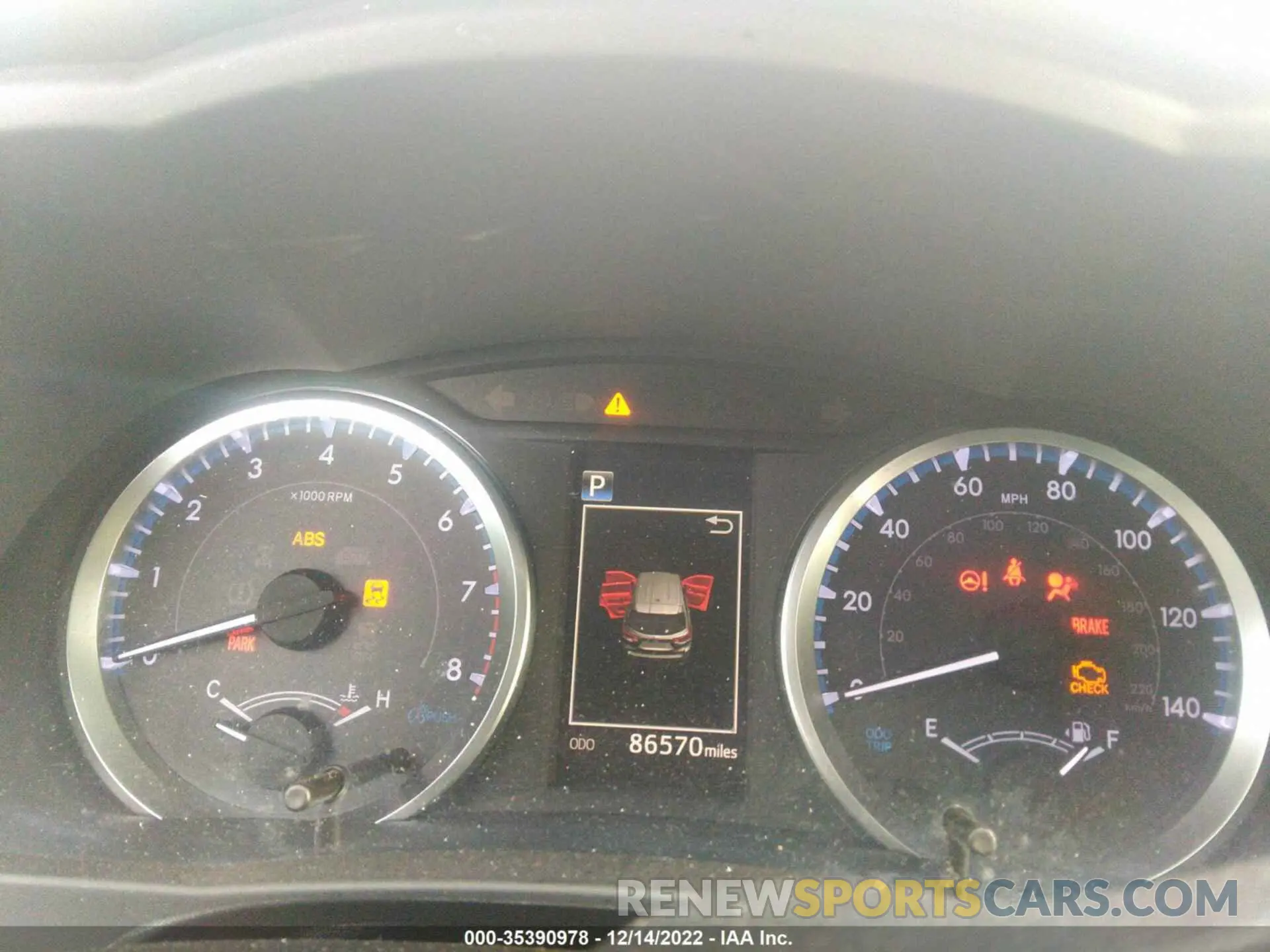 7 Фотография поврежденного автомобиля 5TDBZRFH4KS974919 TOYOTA HIGHLANDER 2019