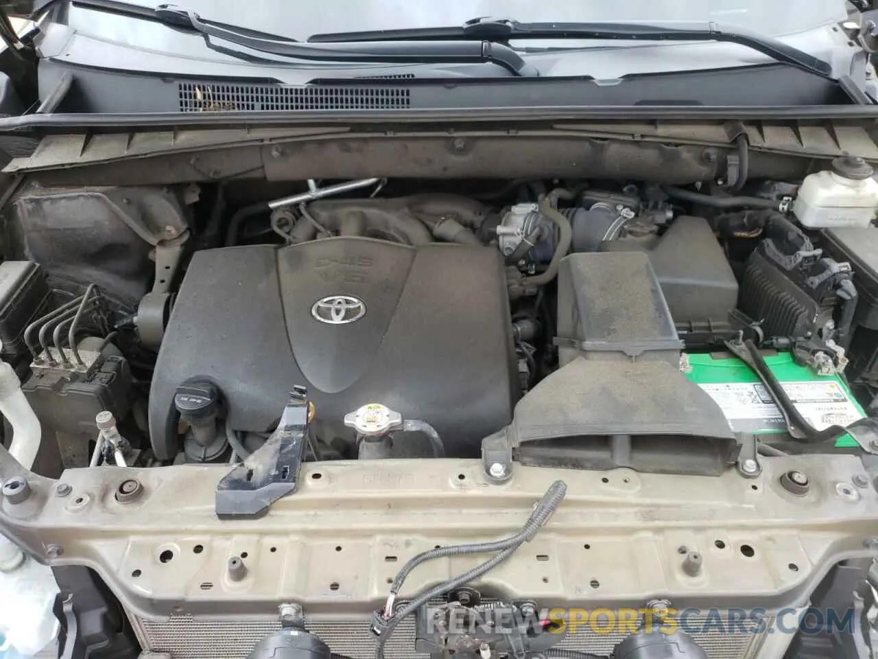 12 Фотография поврежденного автомобиля 5TDBZRFH6KS943431 TOYOTA HIGHLANDER 2019