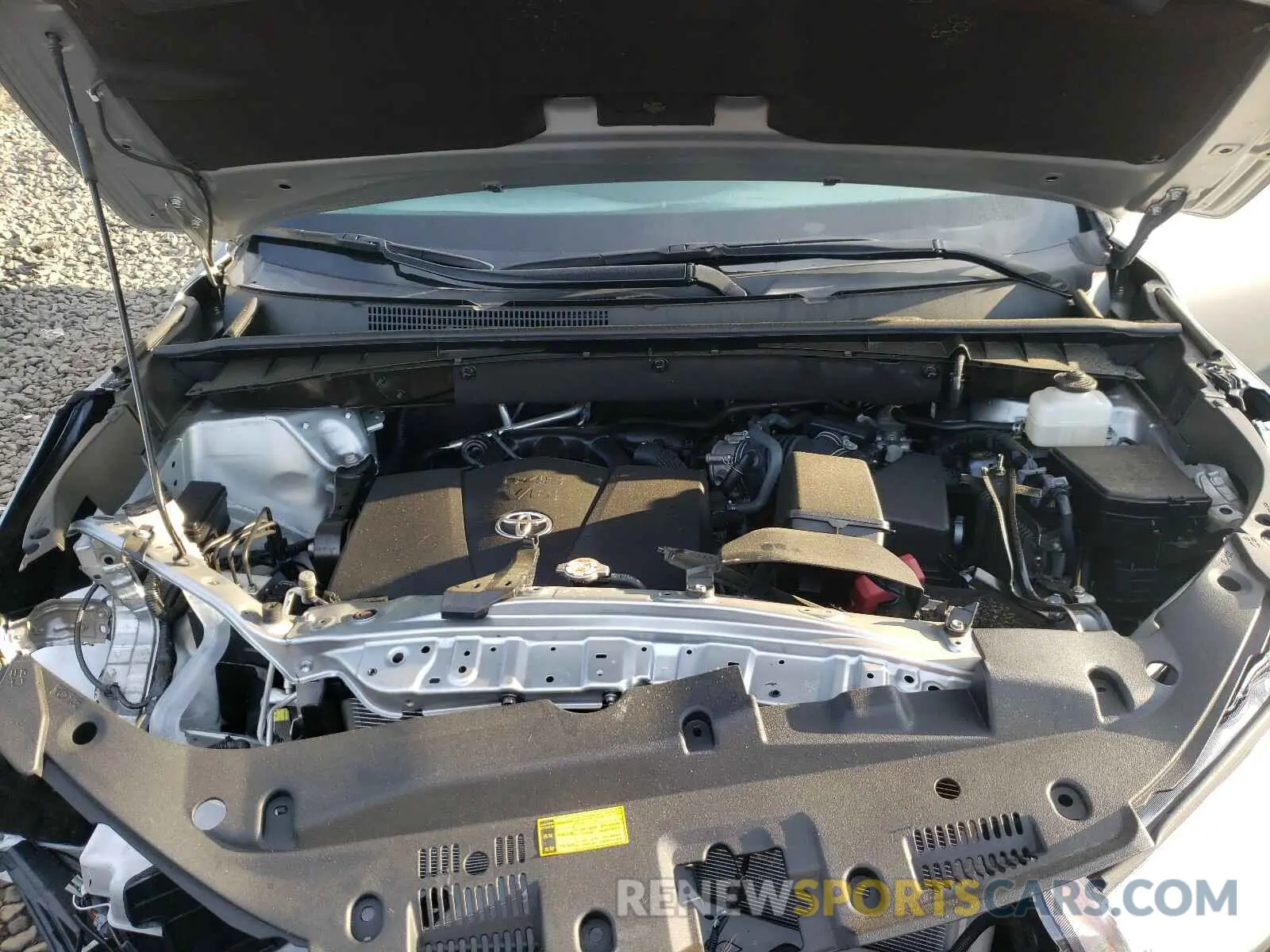 7 Фотография поврежденного автомобиля 5TDBZRFH7KS927528 TOYOTA HIGHLANDER 2019