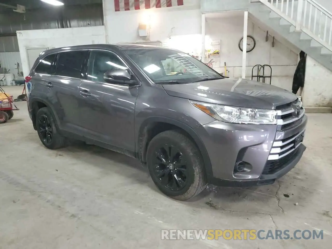 4 Фотография поврежденного автомобиля 5TDBZRFH8KS726401 TOYOTA HIGHLANDER 2019