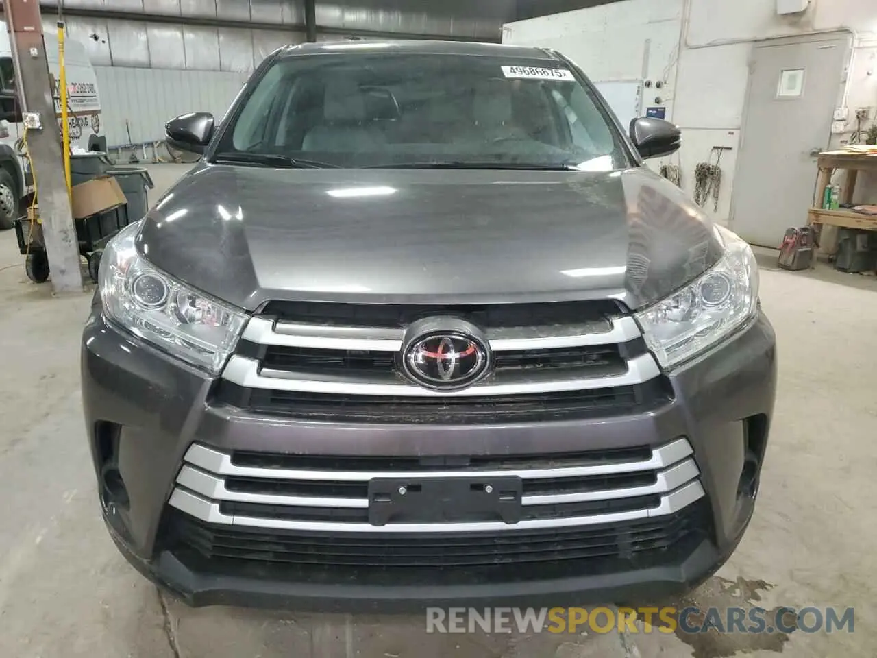 5 Фотография поврежденного автомобиля 5TDBZRFH8KS726401 TOYOTA HIGHLANDER 2019