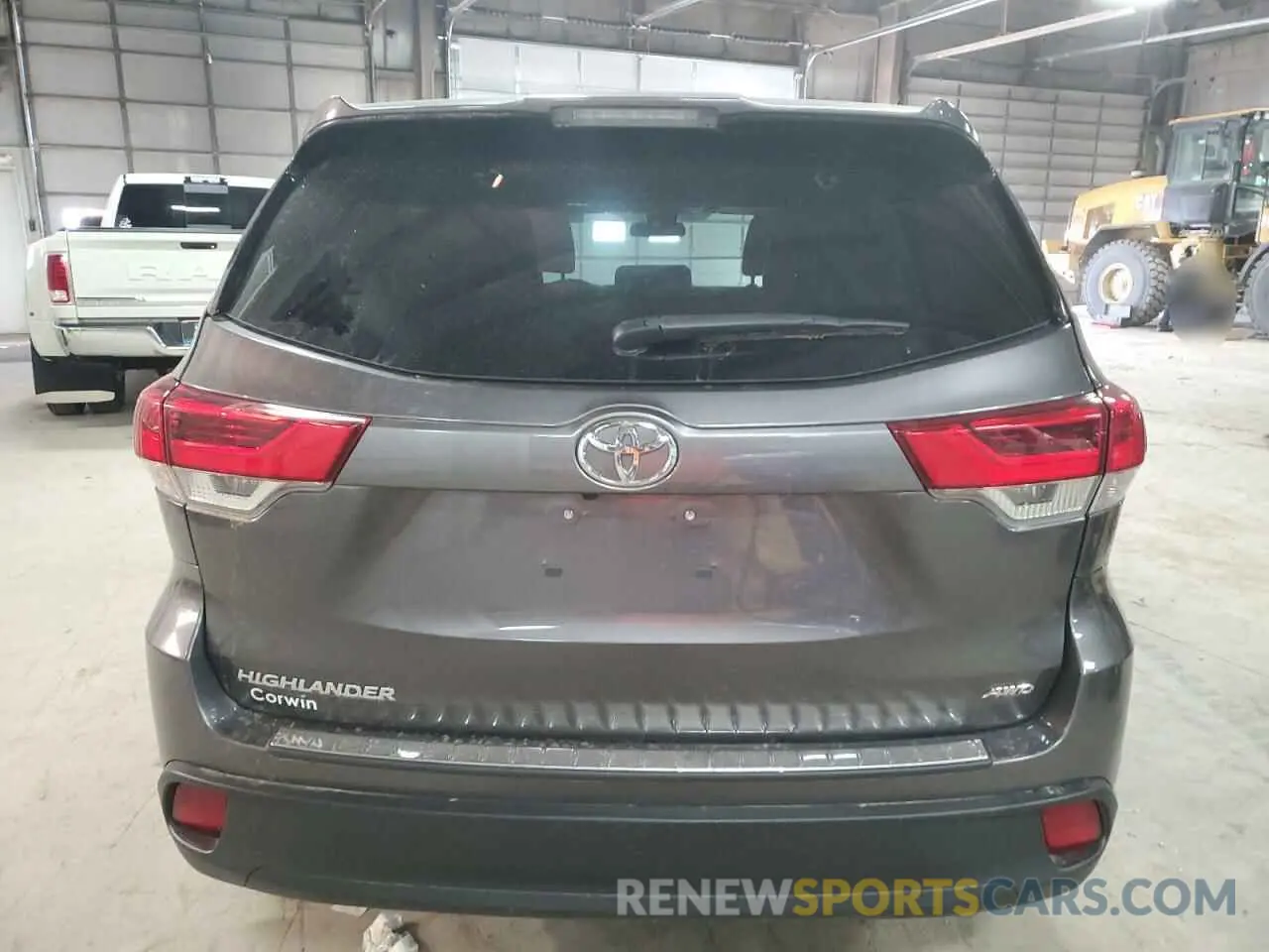 6 Фотография поврежденного автомобиля 5TDBZRFH8KS726401 TOYOTA HIGHLANDER 2019