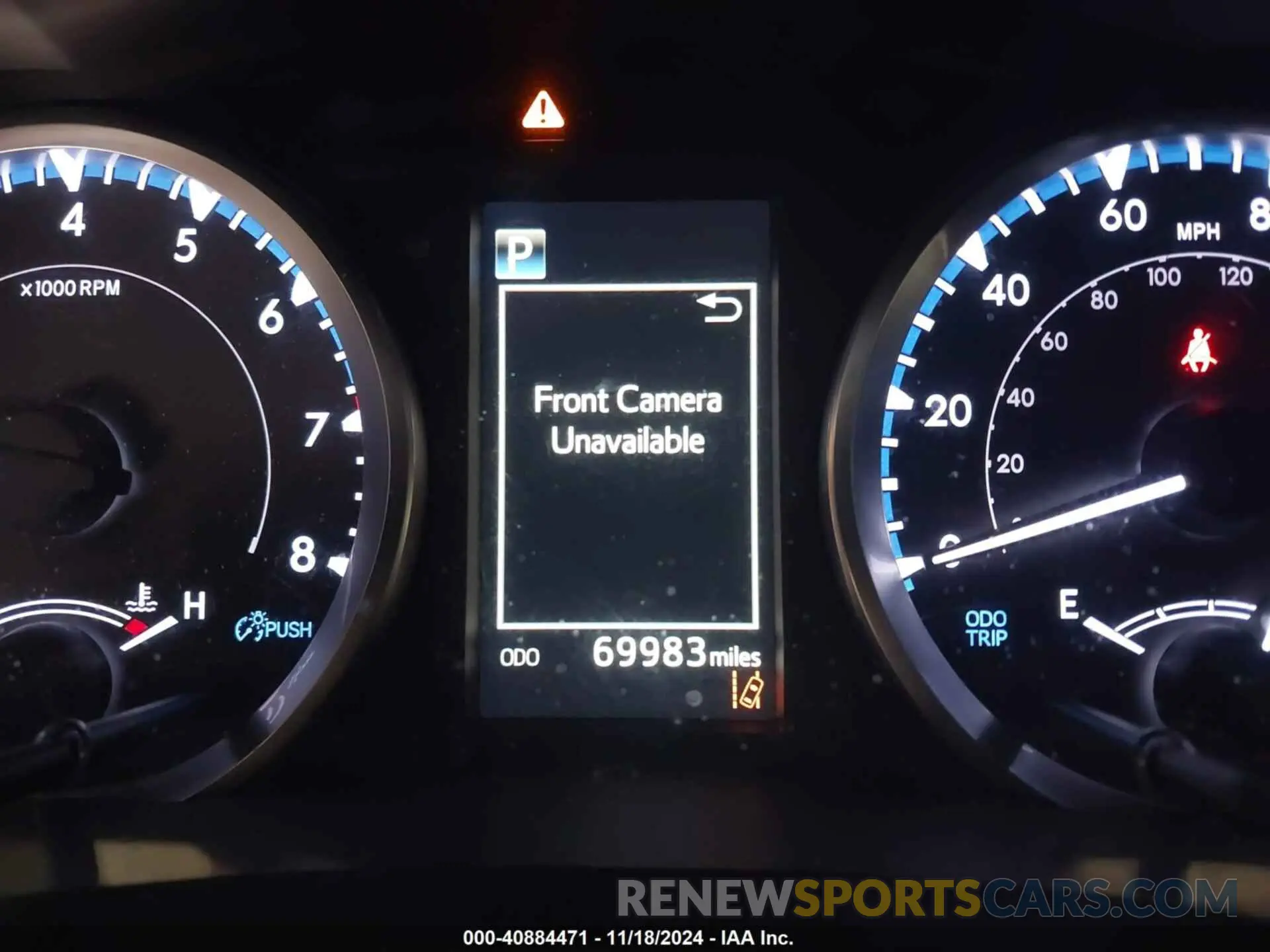 7 Photograph of a damaged car 5TDBZRFH8KS740959 TOYOTA HIGHLANDER 2019