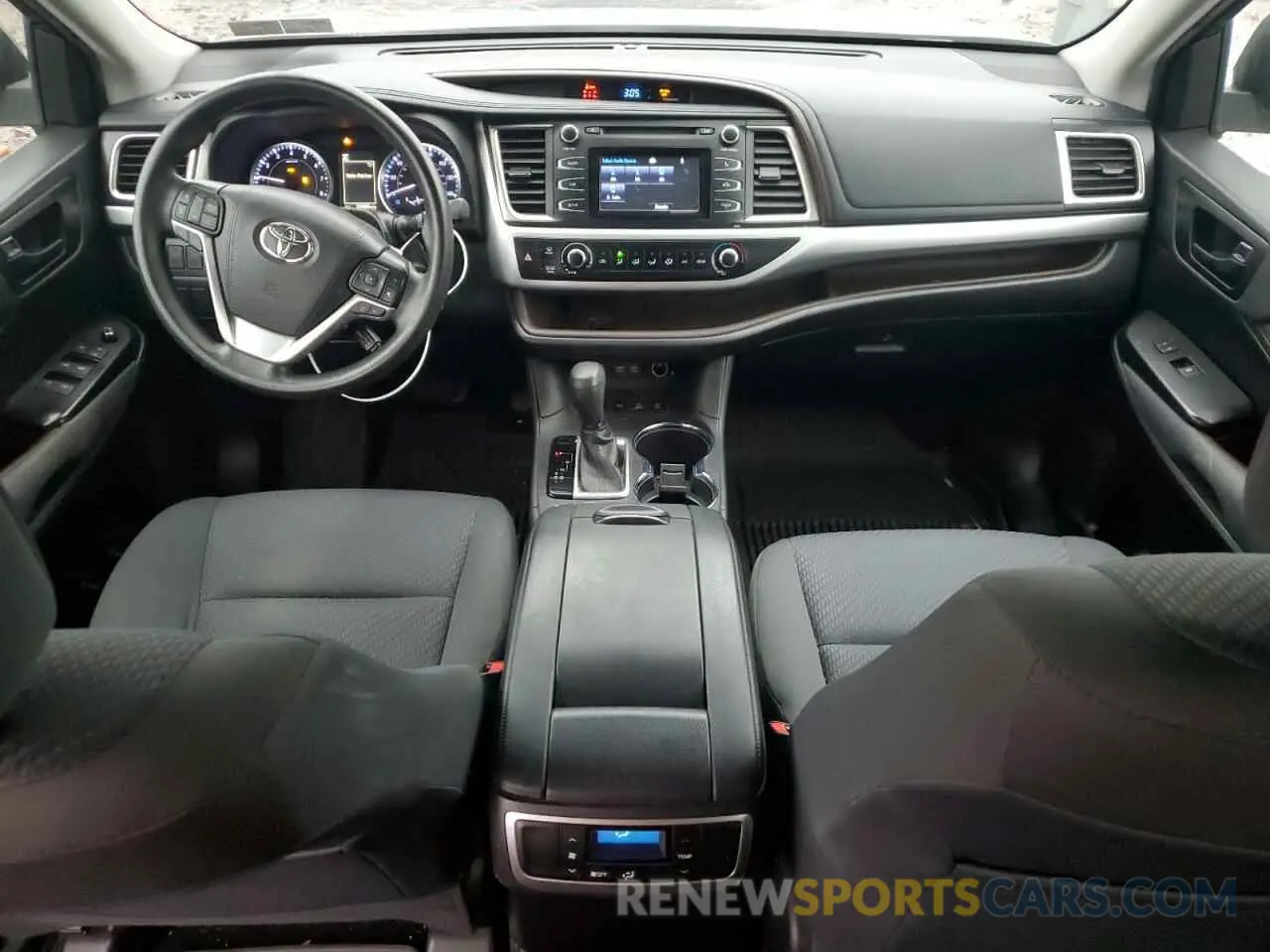 8 Фотография поврежденного автомобиля 5TDBZRFH9KS978206 TOYOTA HIGHLANDER 2019