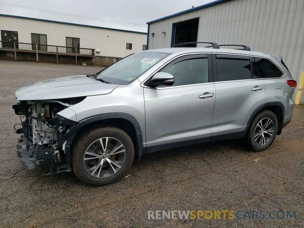 1 Фотография поврежденного автомобиля 5TDBZRFHXKS713410 TOYOTA HIGHLANDER 2019