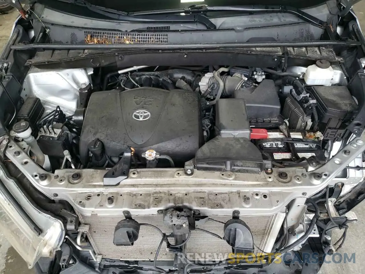 12 Фотография поврежденного автомобиля 5TDBZRFHXKS713410 TOYOTA HIGHLANDER 2019