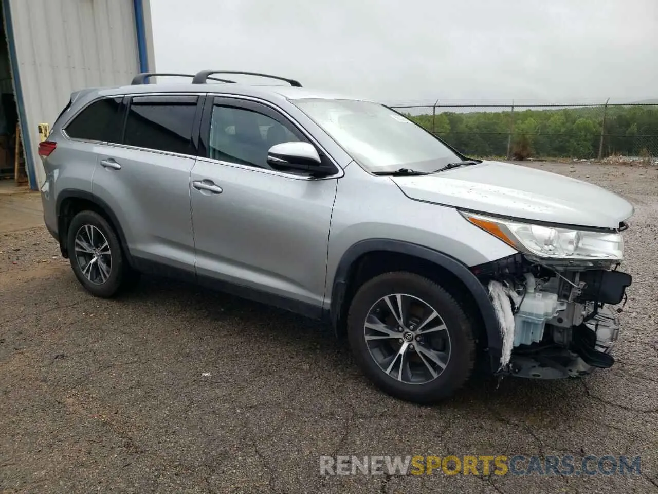 4 Фотография поврежденного автомобиля 5TDBZRFHXKS713410 TOYOTA HIGHLANDER 2019