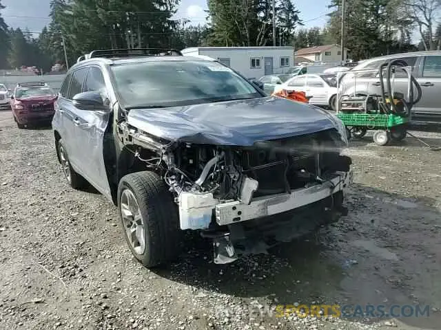 11 Фотография поврежденного автомобиля 5TDDGRFH3KS053354 TOYOTA HIGHLANDER 2019