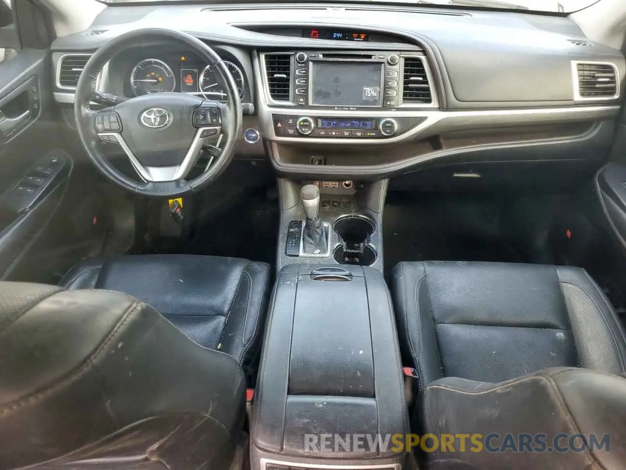 8 Фотография поврежденного автомобиля 5TDDGRFH3KS053354 TOYOTA HIGHLANDER 2019