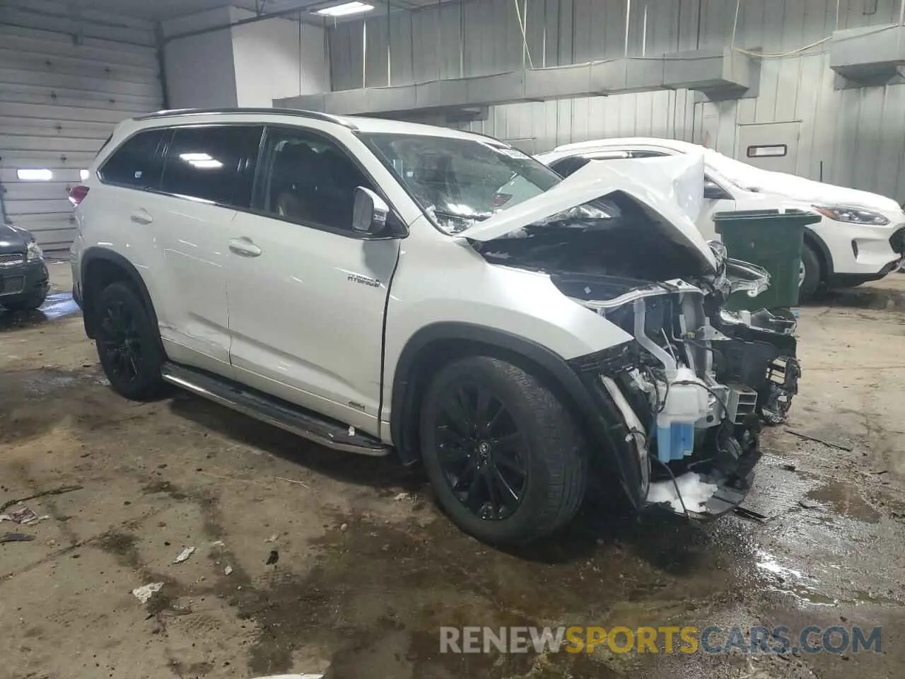 4 Фотография поврежденного автомобиля 5TDDGRFH3KS071269 TOYOTA HIGHLANDER 2019