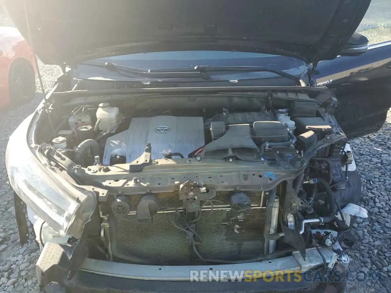 12 Photograph of a damaged car 5TDDGRFH7KS078497 TOYOTA HIGHLANDER 2019
