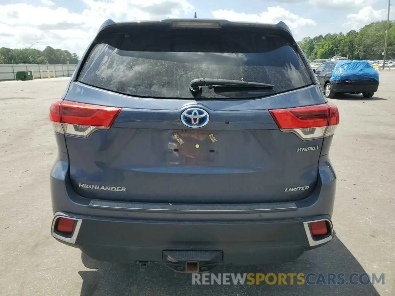 6 Photograph of a damaged car 5TDDGRFHXKS067526 TOYOTA HIGHLANDER 2019