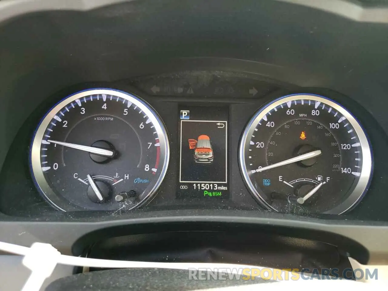 9 Photograph of a damaged car 5TDDZRFH1KS734073 TOYOTA HIGHLANDER 2019