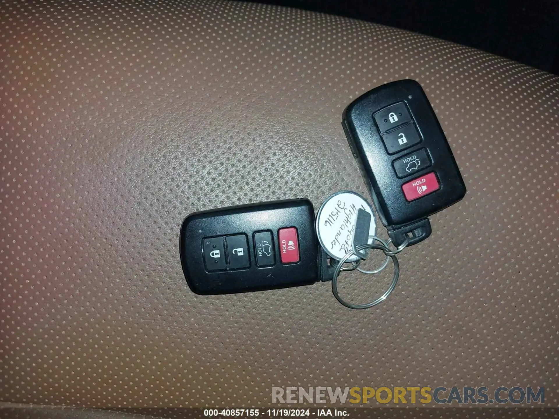 11 Фотография поврежденного автомобиля 5TDDZRFH1KS965121 TOYOTA HIGHLANDER 2019