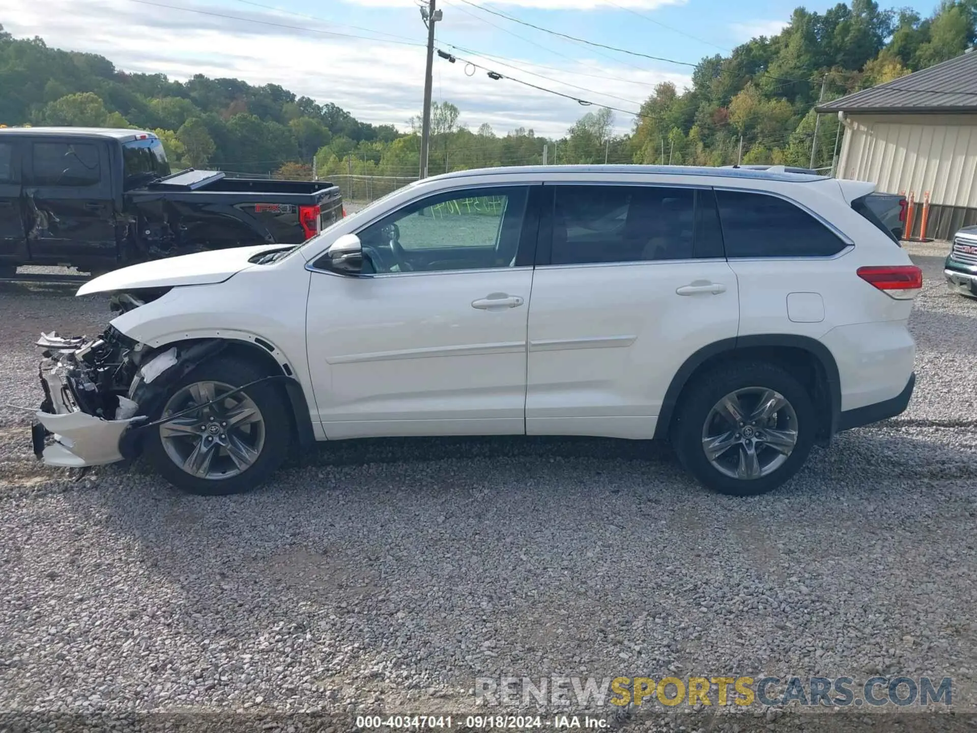 15 Фотография поврежденного автомобиля 5TDDZRFH3KS733149 TOYOTA HIGHLANDER 2019