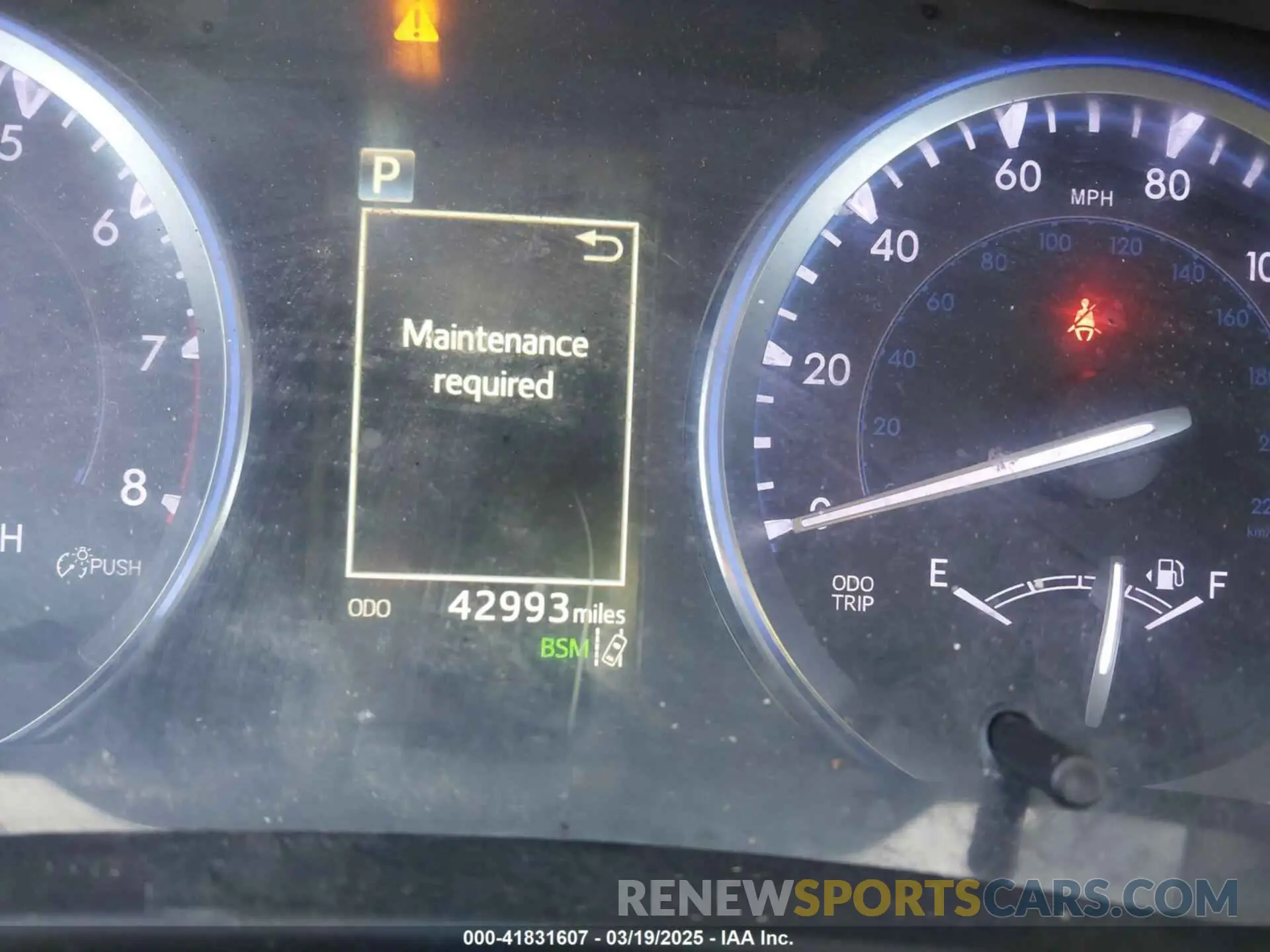 7 Фотография поврежденного автомобиля 5TDDZRFH4KS938317 TOYOTA HIGHLANDER 2019
