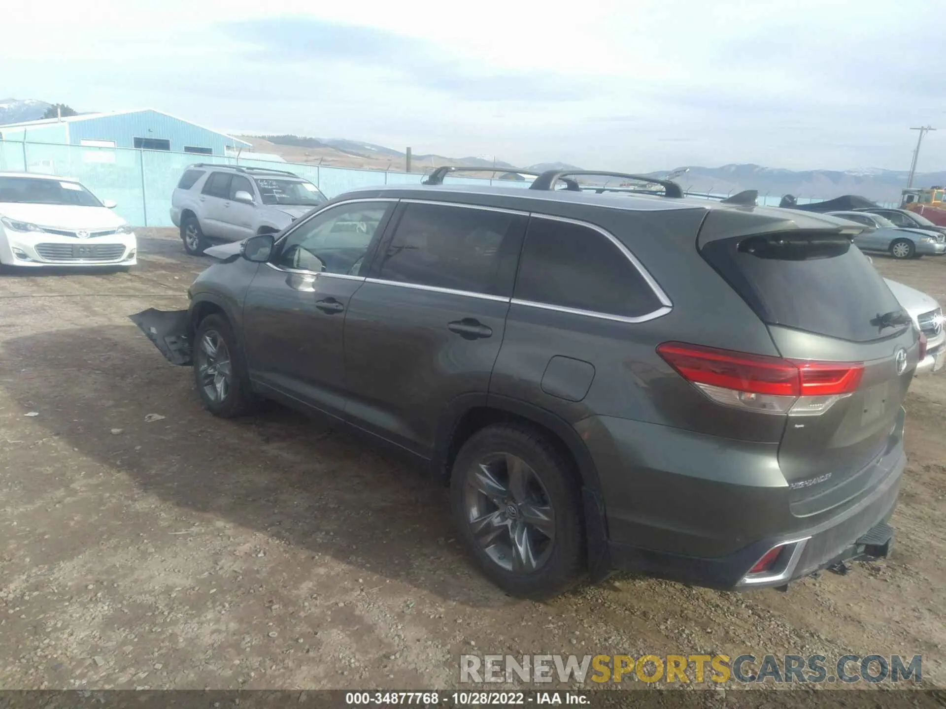 3 Фотография поврежденного автомобиля 5TDDZRFH4KS972600 TOYOTA HIGHLANDER 2019
