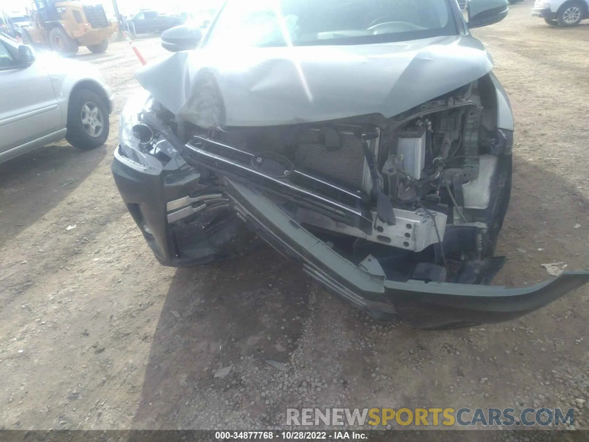 6 Фотография поврежденного автомобиля 5TDDZRFH4KS972600 TOYOTA HIGHLANDER 2019